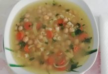 Supă de Năut cu Legume
