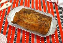Friptură din Mușchi de Porc la Cuptor Friptură din Mușchi de Porc la Cuptor